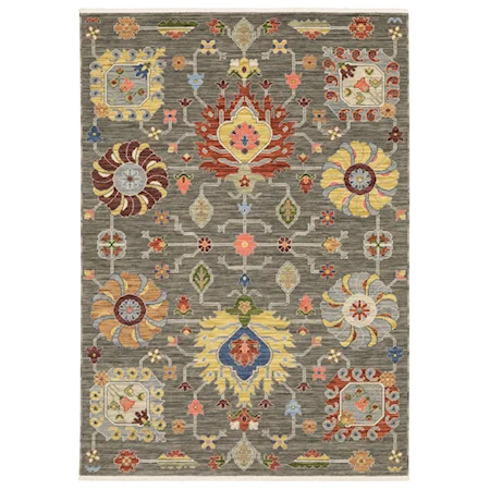 5' 3" X  7' 6" Rectangle Rug