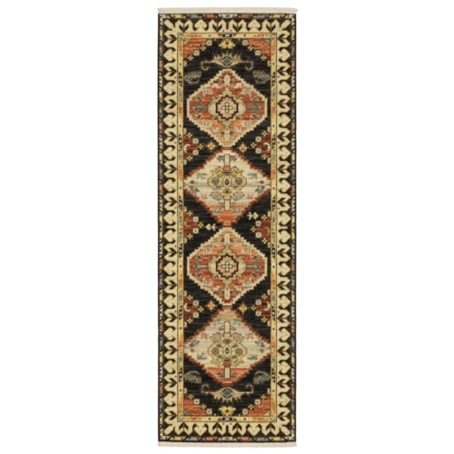 2' 6 X 12' Egypt Rug