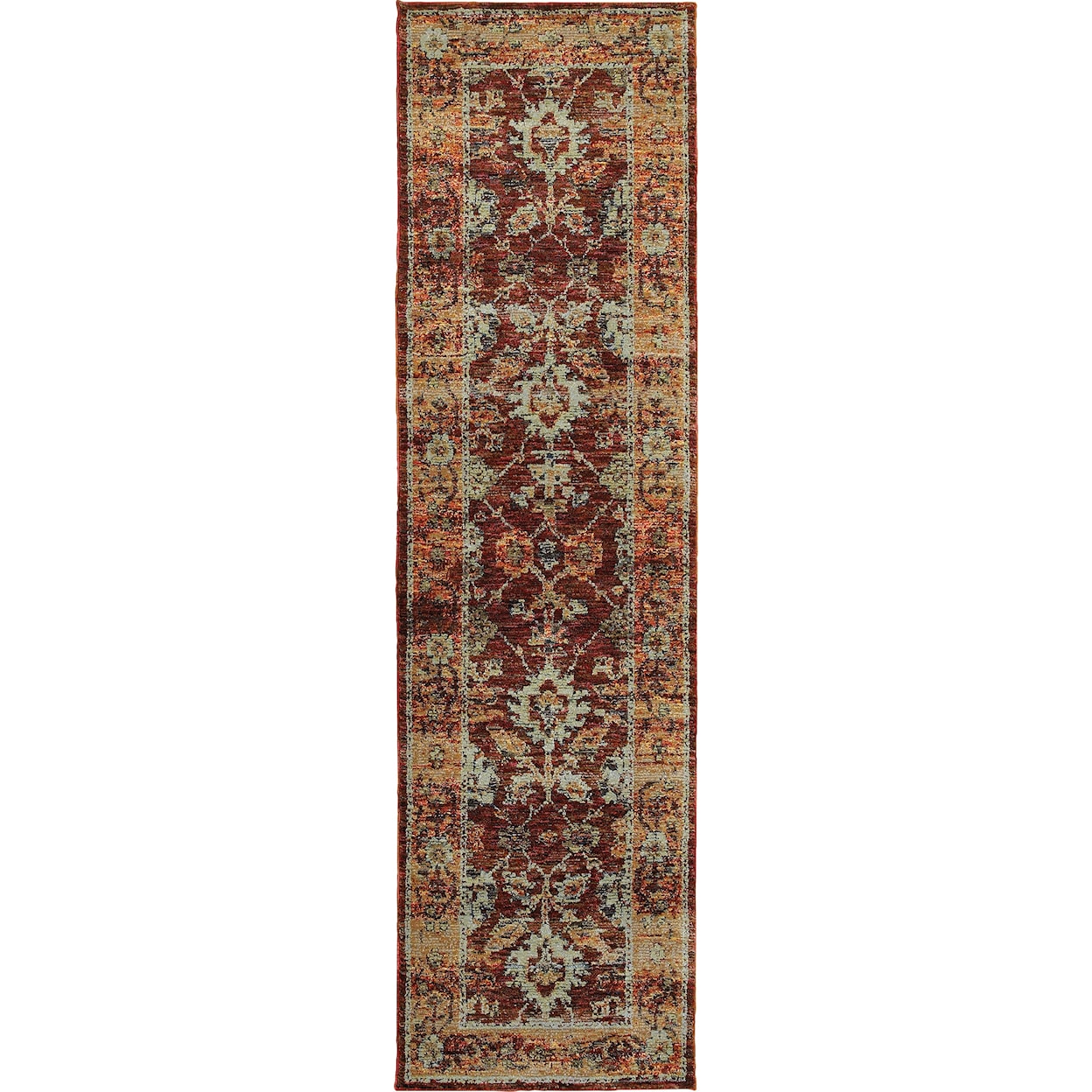 Oriental Weavers Andorra 2' 6" X 12' 0" Runner Rug