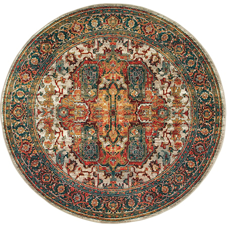 7'10" Round Rug