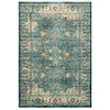 Oriental Weavers Empire 3'10" X  5' 5" Traditional Blue/ Ivory Recta