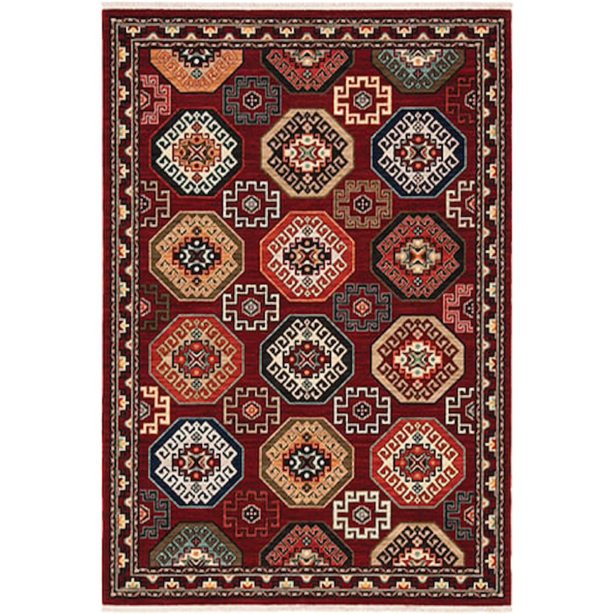 Oriental Weavers Lilihan 9'10" X 12'10" Rectangle Rug