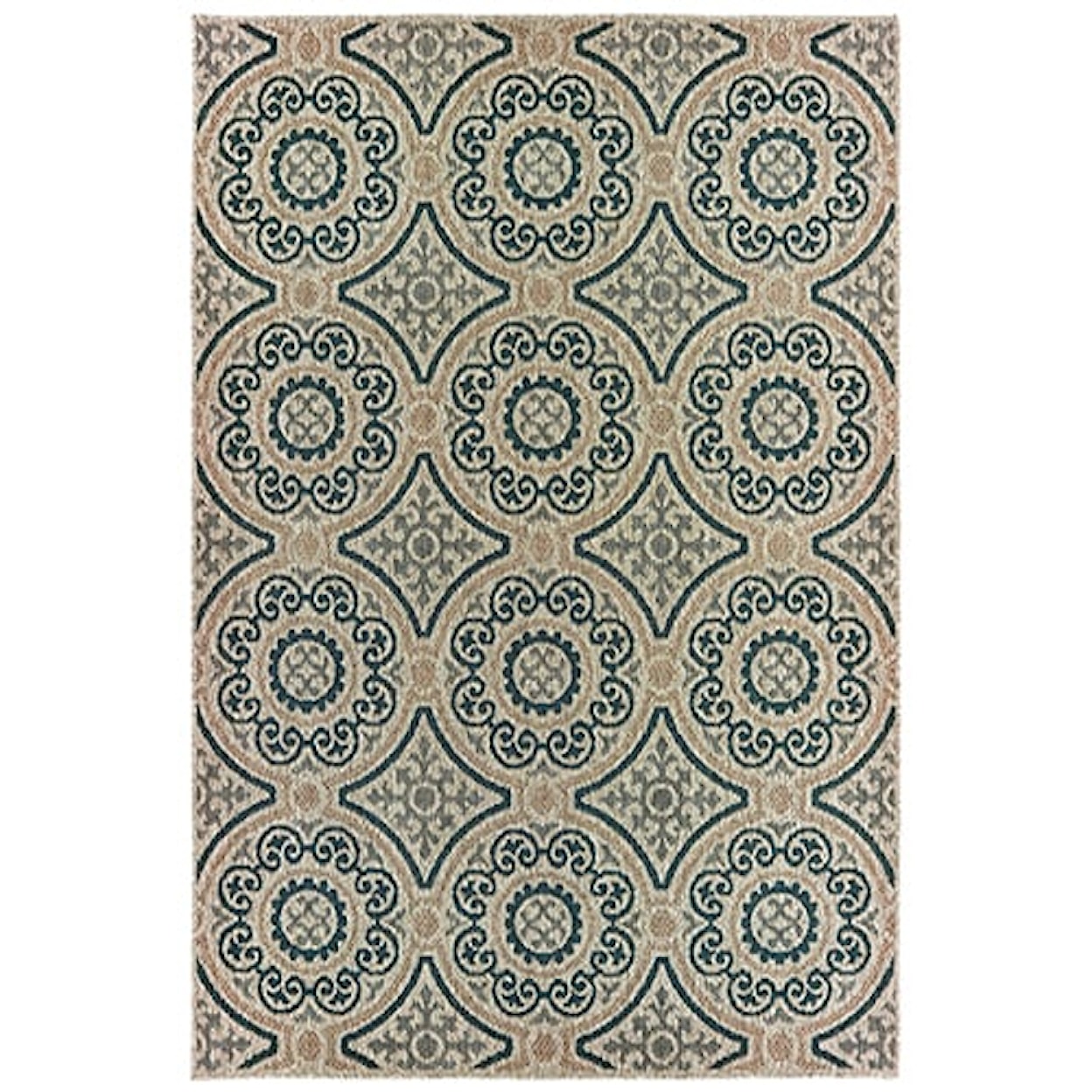 Oriental Weavers Latitude 7'10" X 10' Rectangle Rug