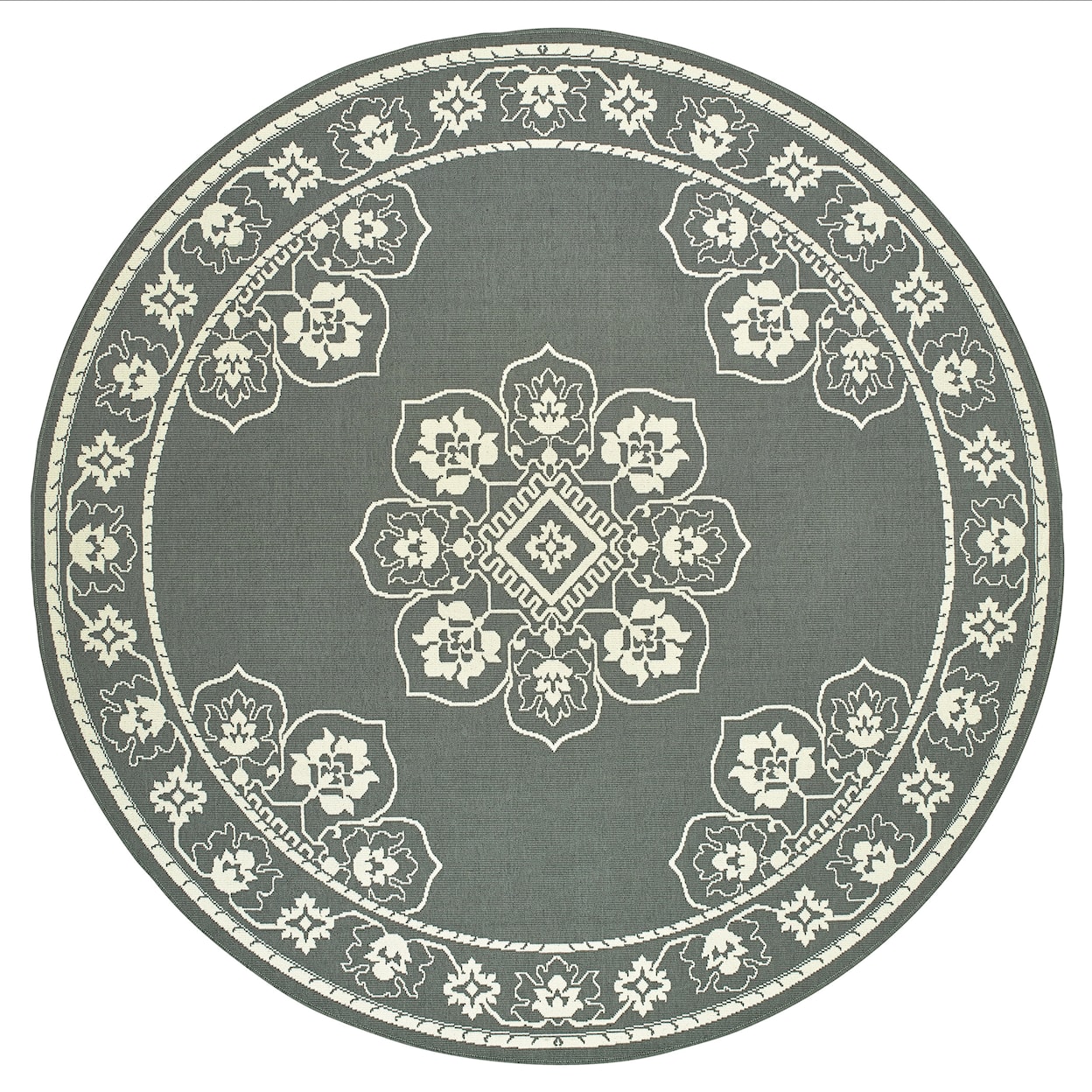 Oriental Weavers Marina 7'10" X  7'10" Round Rug