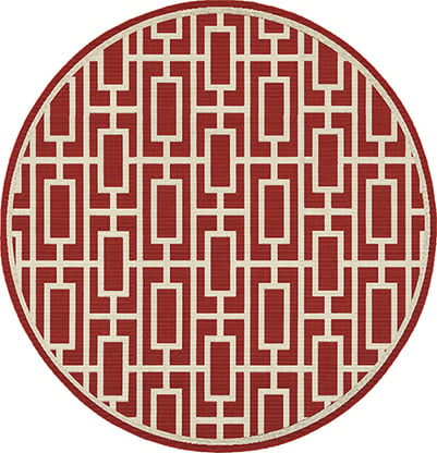 7' 10" Round Area Rug
