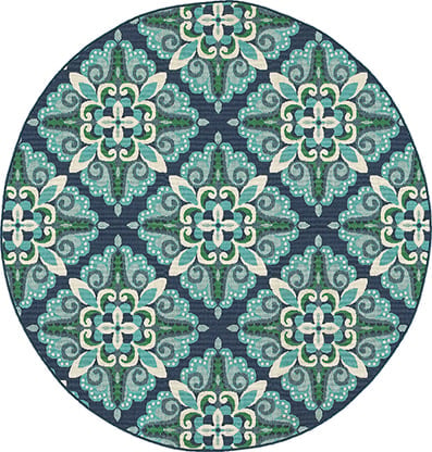 7' 10" Round Area Rug