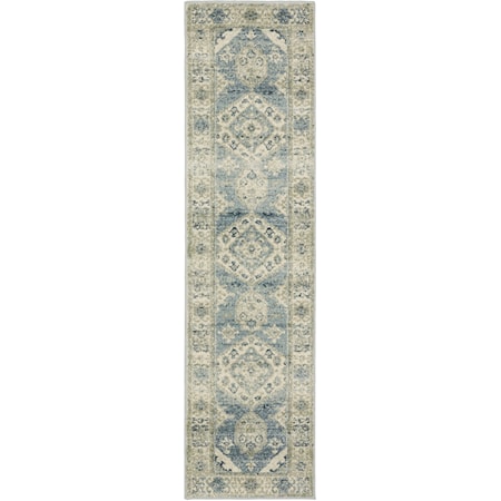 1'10" X  7' 3"  Rug