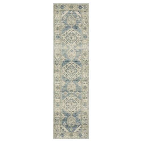 1'10" X  7' 3" Runner Rug