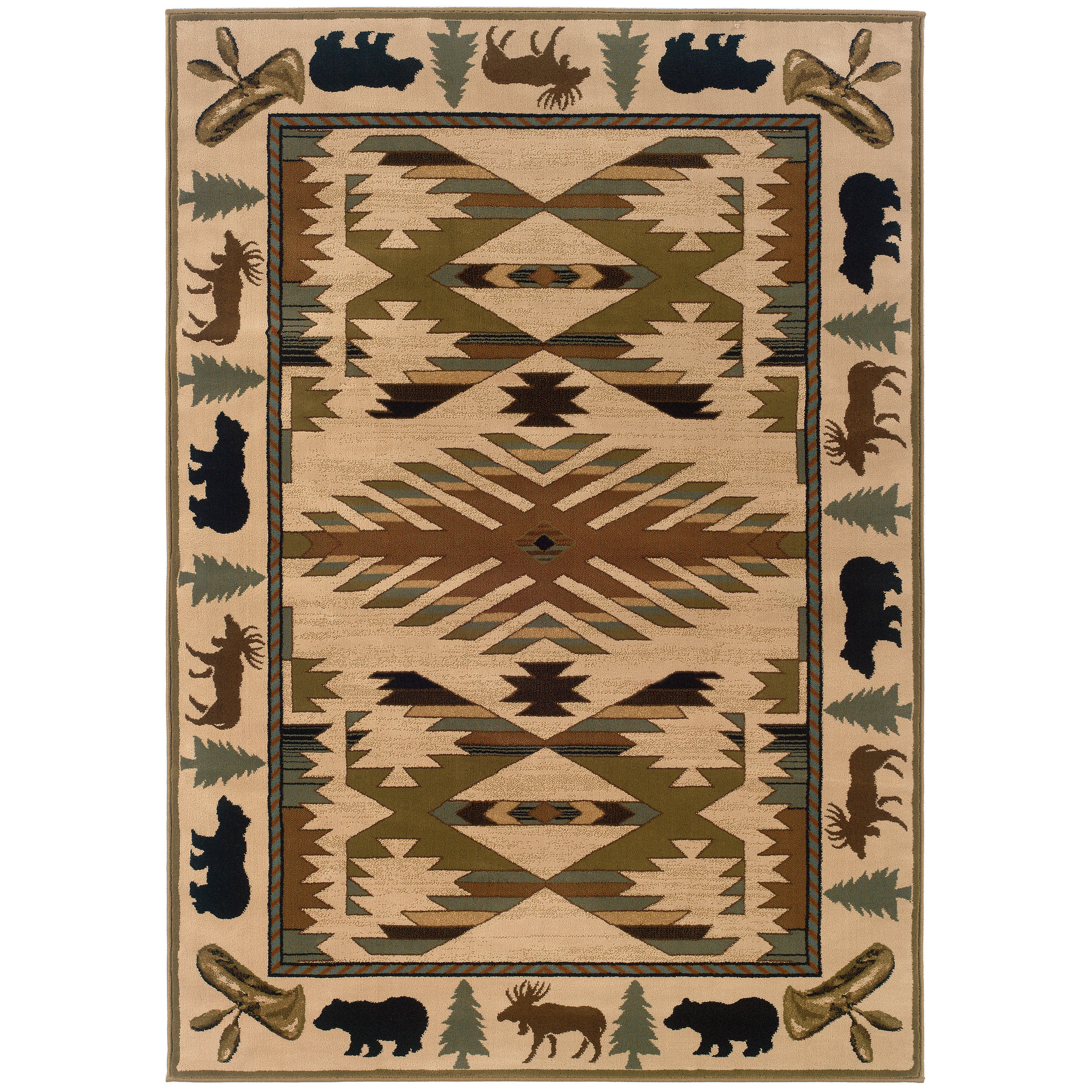 6' 7" X  9' 6" Rug