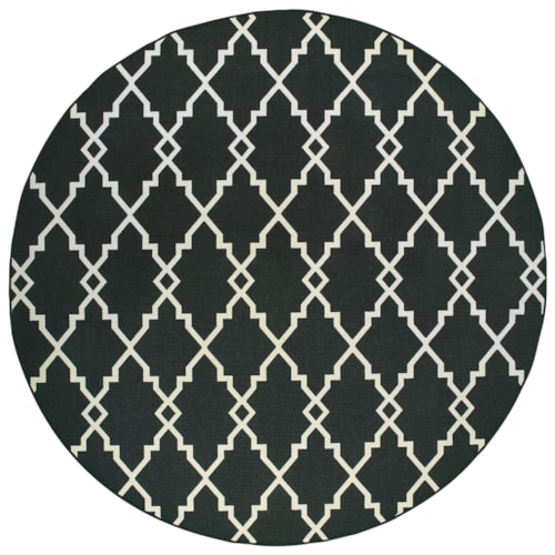7'10" X  7'10" Round Rug