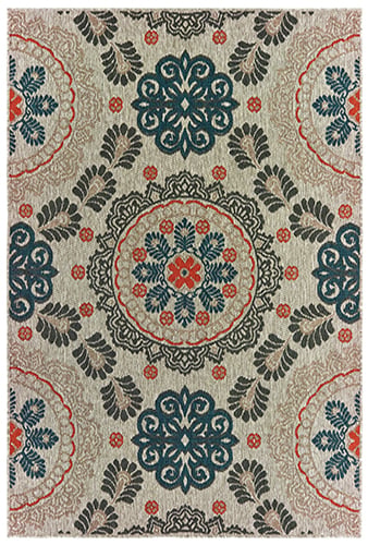 6' 7" X  9' 2" Rectangle Rug