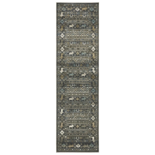 2' 3 X  7' 6 Egypt Rug