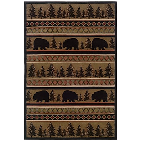 3&apos;10&quot; X  5&apos; 5&quot; Rug