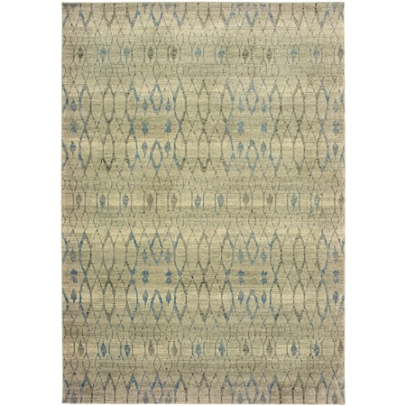 5' 3" X  7' 6" Rectangle Rug