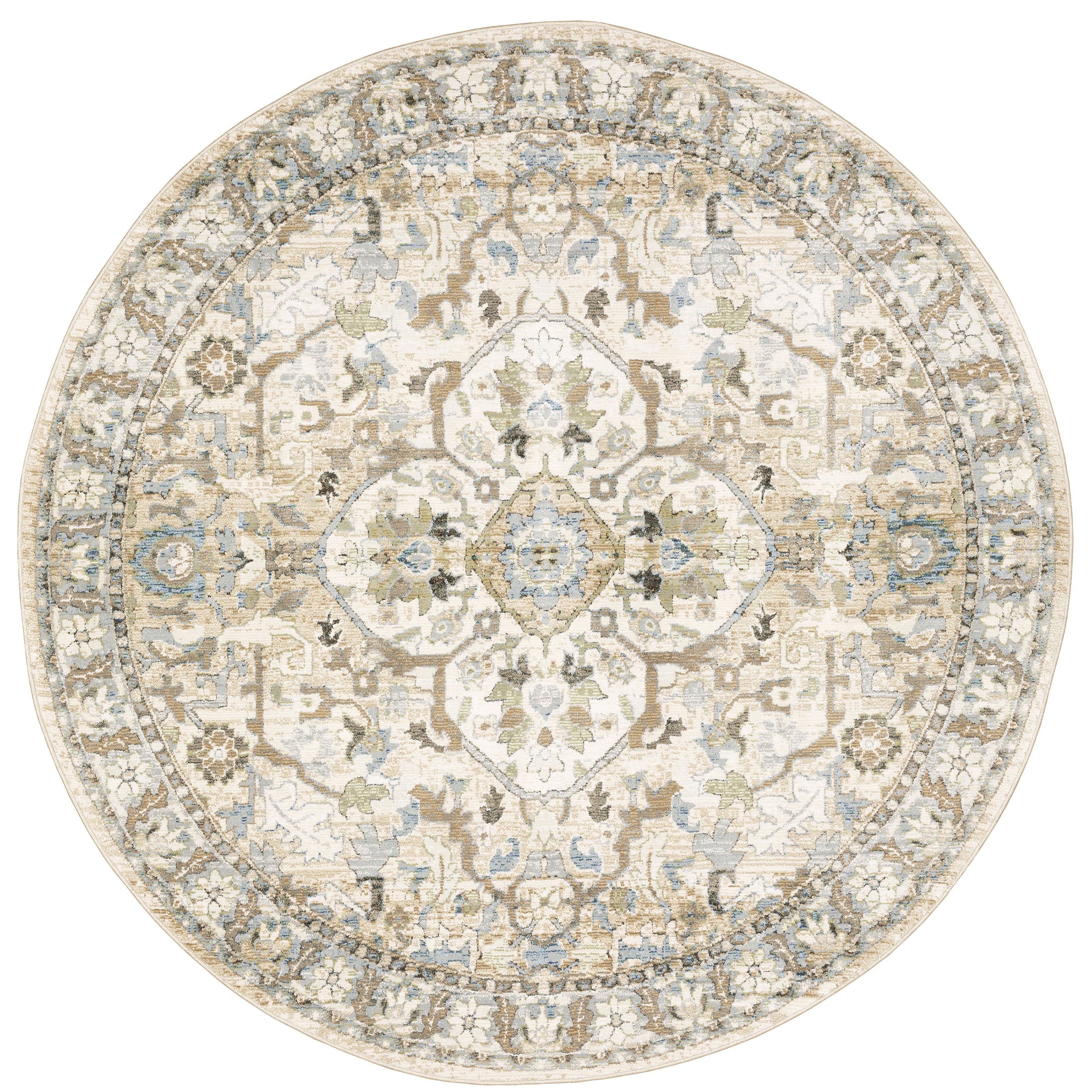 7'10" Round Rug