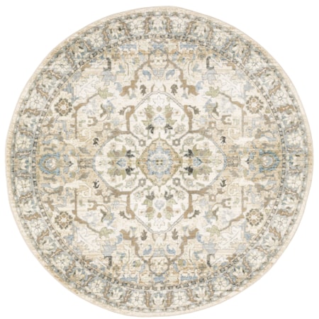 7'10" Round Rug