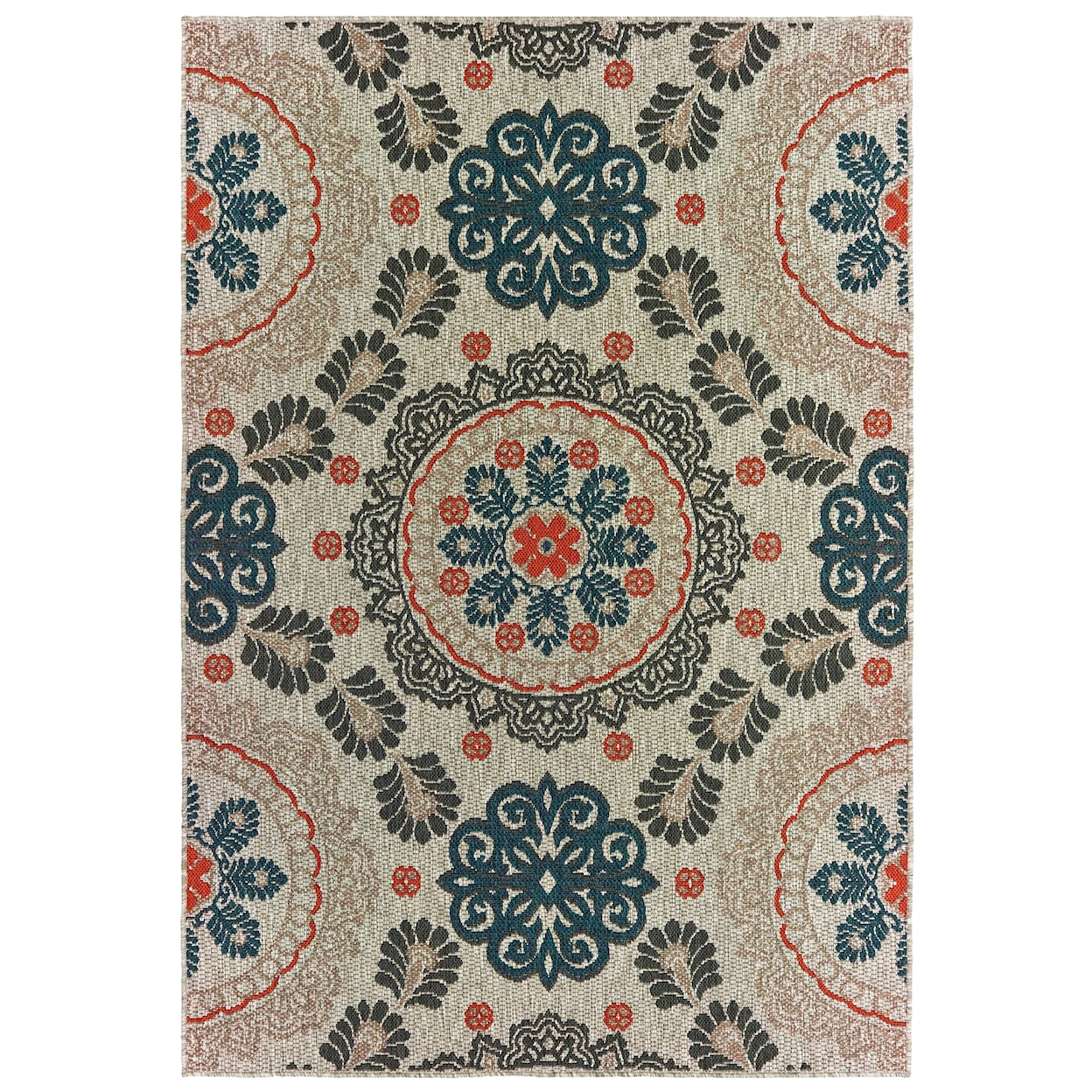 Oriental Weavers Latitude 9'10" X 12'10" Rectangle Rug