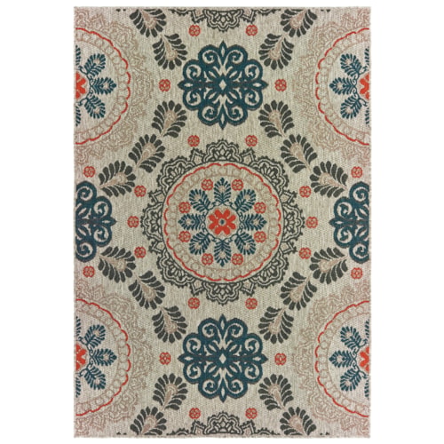 6' 7" X  9' 2" Rectangle Rug