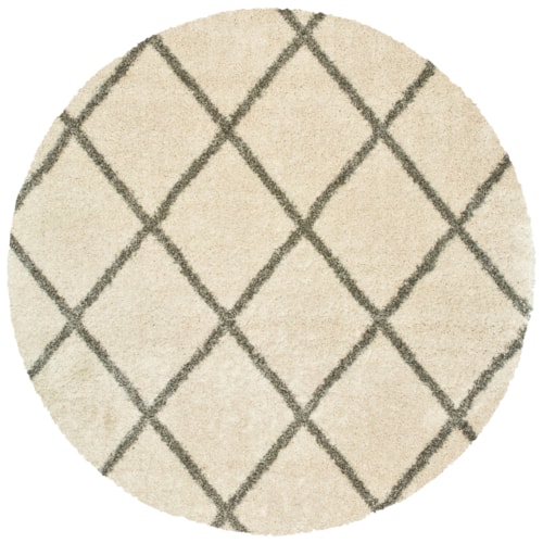 7'10" Round Rug