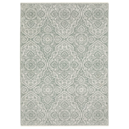 9'10" X 12'10"  Rug