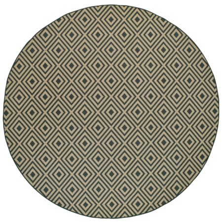 7'10" X  7'10" Round Rug