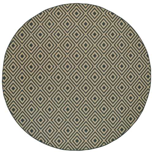 7'10" X  7'10" Round Rug