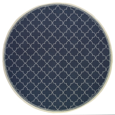 7'10" X  7'10" Round Rug