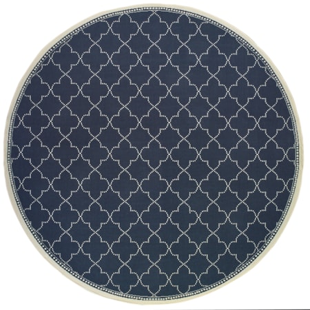 7'10" X 7'10" Round Rug