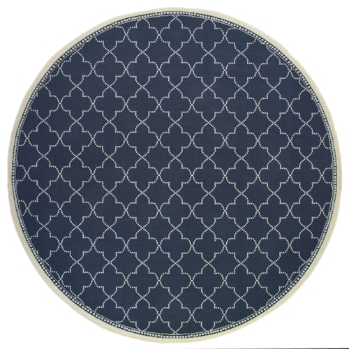 7'10" X  7'10" Round Rug