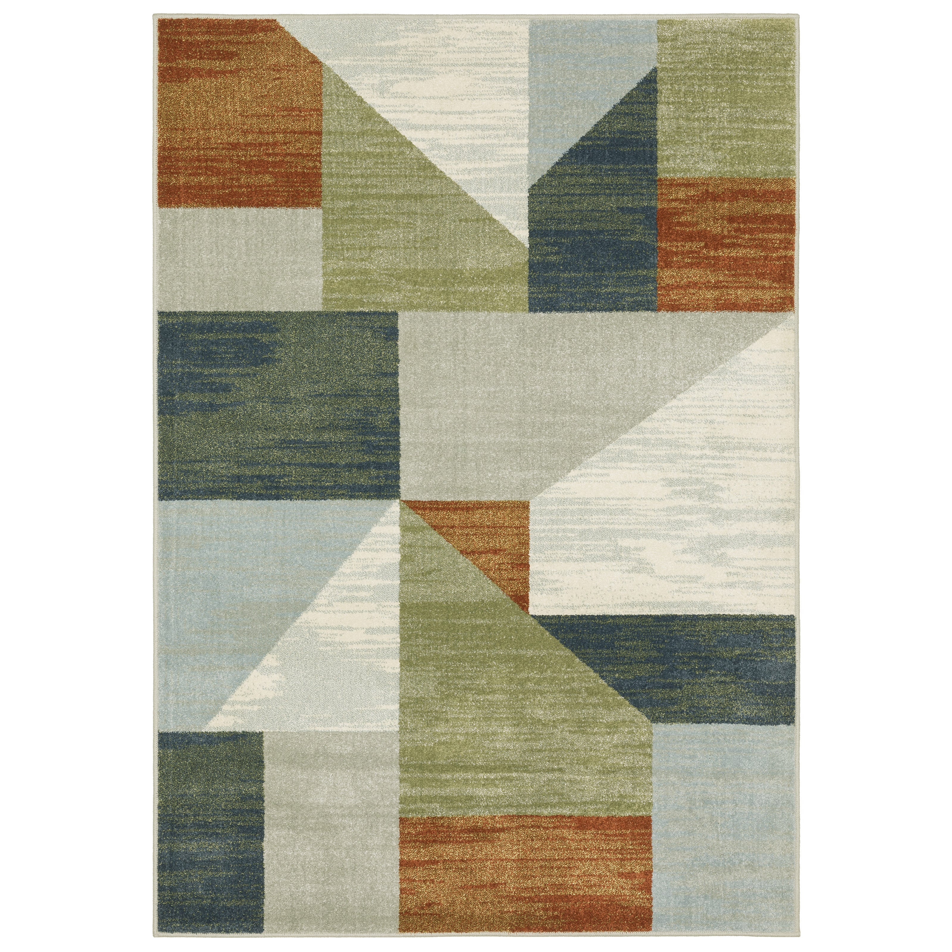 9'10" X 12'10"  Rug