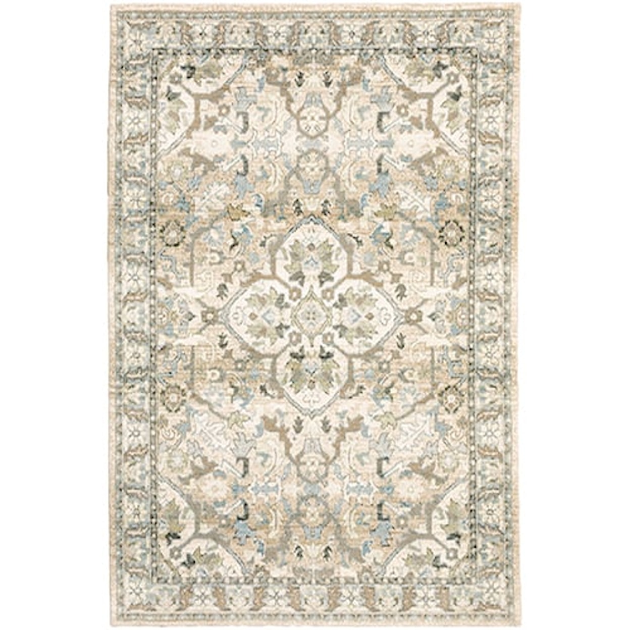 Oriental Weavers Andorra 7'10" X 10'10" Rectangle Rug