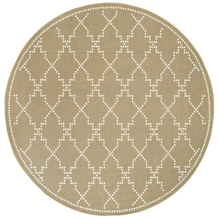 7'10" X 7'10" Round Rug