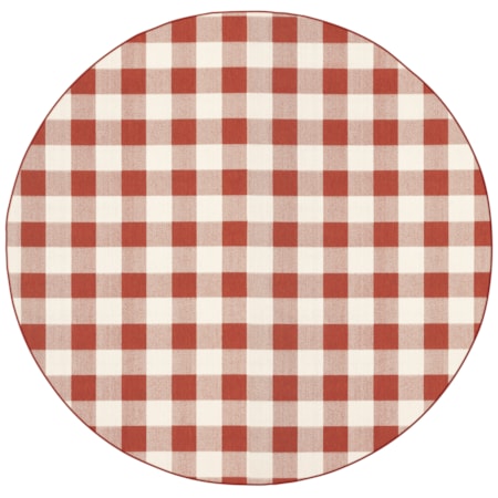 7'10" X 7'10" Round Rug