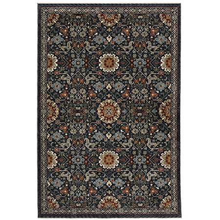 9'10" X 12'10"  Rug