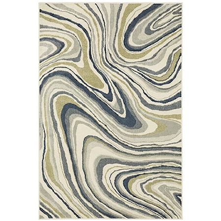 3' 3" X  5'  Rug