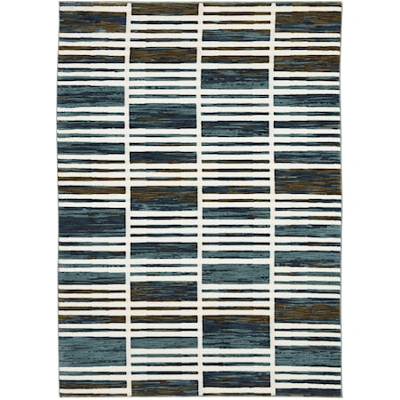 9'10" X 12'10"  Rug