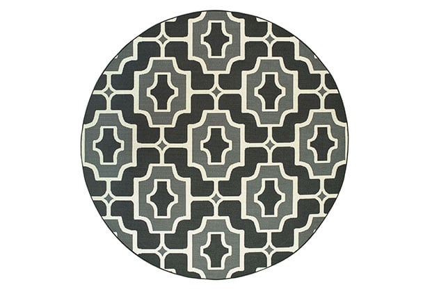 7'10" X  7'10" Round Rug