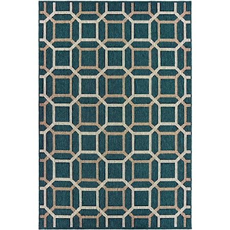 6' 7" X  9' 2" Rectangle Rug