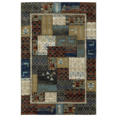 5' 3" X  7' 3" Rectangle Rug
