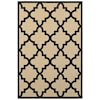 Oriental Weavers Cayman 5' 3" X  7' 6" Outdoor Sand/ Charcoal Rectan