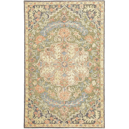 3' 6" X  5' 6" Rectangle Rug