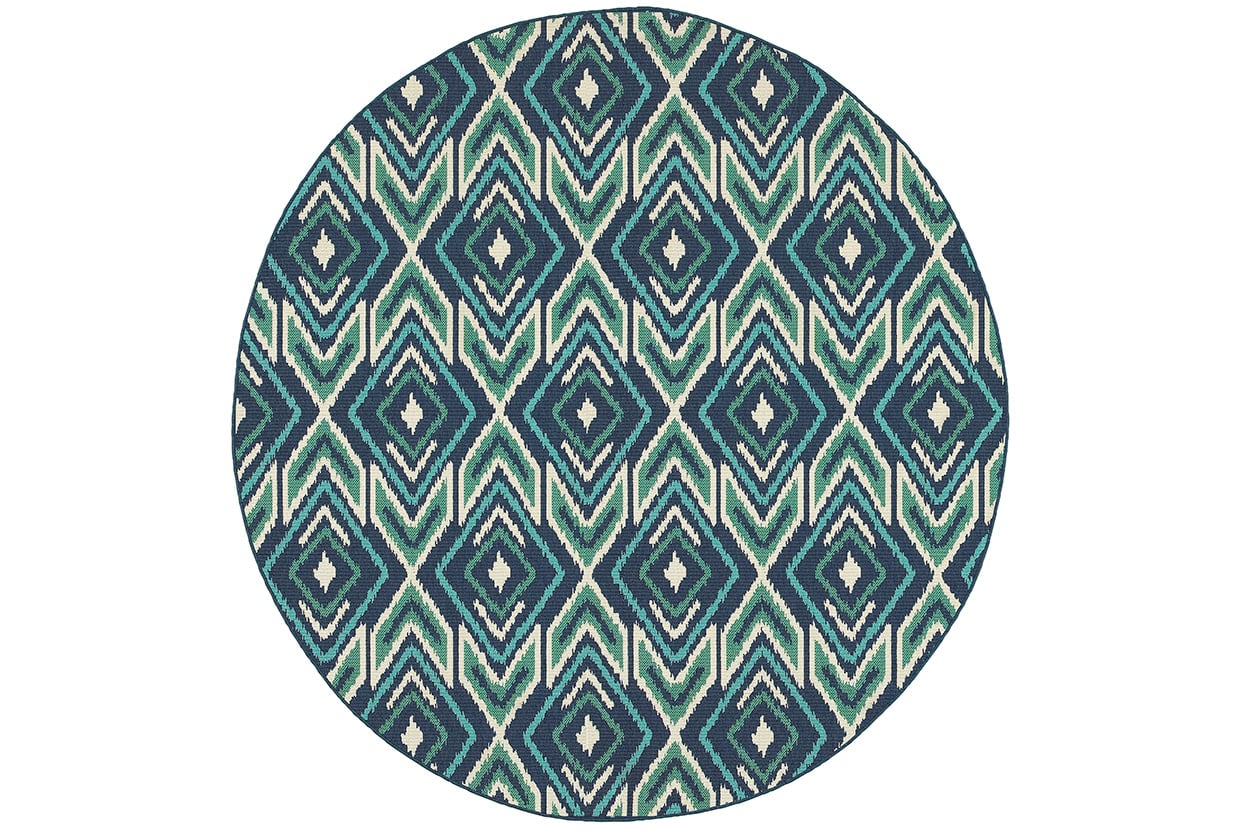 7' 10" Round Area Rug
