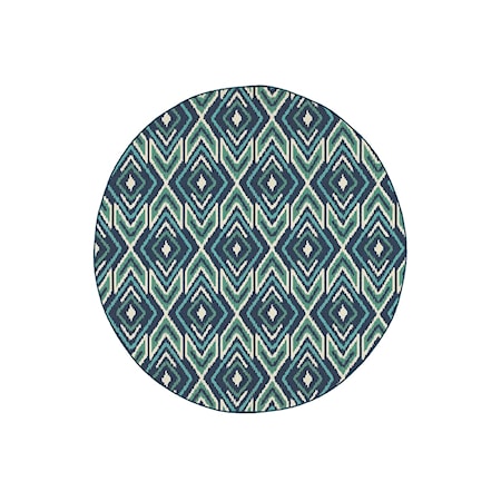 7&apos; 10&quot; Round Area Rug