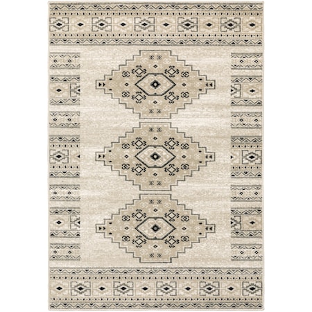 5' 3" X  7' 3" Rectangle Rug