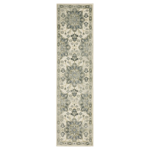 1'10" X  7' 3" Runner Rug