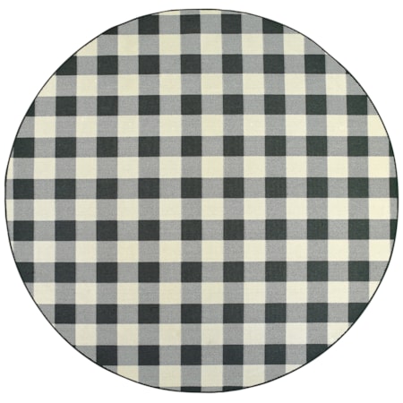7'10" X 7'10" Round Rug
