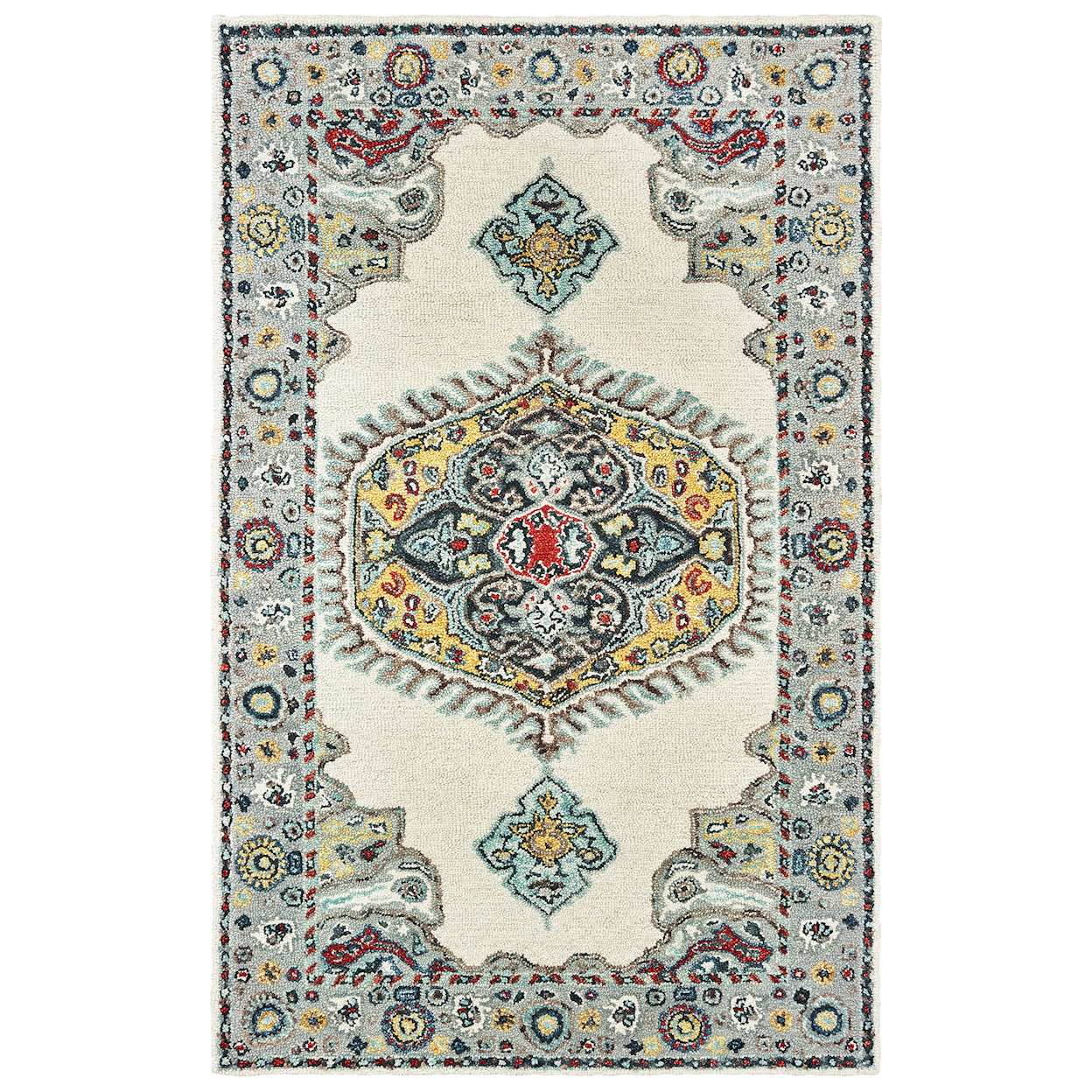 Oriental Weavers Zahra 3' 6" X  5' 6" Rectangle Rug