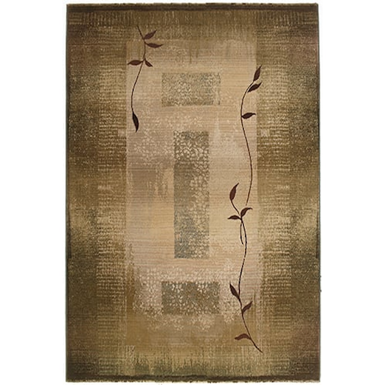 Oriental Weavers Generations 8' Casual Green/ Beige Square Rug