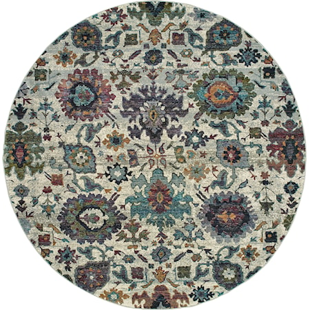 7'10" Round Rug