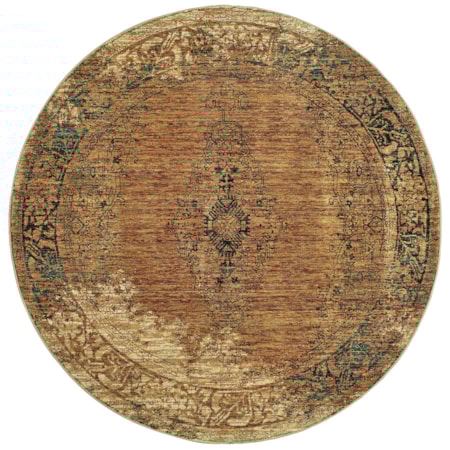 7'10" Round Rug